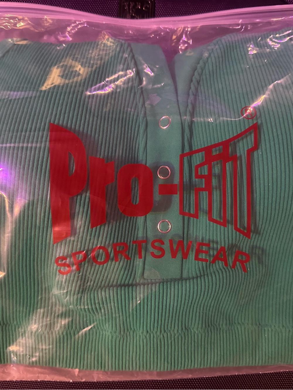Pro-Fit sports bra with racer back.